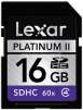 Lexar 16 GB Platinum II 60x SD Card