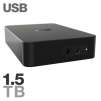 Western Digital WDBAAU0015HBK Elements Desktop External Hard Drive - 1.5TB, USB 2.0