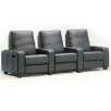 Theater Seating for Three w/ Reclining Mechanisms