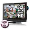 Coby TFDVD3297 32" LCD HDTV with DVD Combo - 720p, 1366x768, 700:1, 8ms, VGA, 2x HDMI