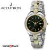 Accutron by Bulova 28E05 Barcelona Collection Swiss Made Diamond Bezel Sapphire Crystal Mens Watch
