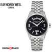 Raymond Weil Geneve 2720-ST-05207 Freelancer Collection Swiss Made Automatic Dual Sapphire Crystal