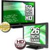 Toshiba 52XV645U 52" Regza LCD HDTV and Toshiba 26AV502R 26" LCD HDTV Bundle
