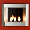 Contemporary Wall Mount Gel Fuel Fireplace