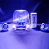 Logisys 2.1+1 Clear Subwoofer with Blue LED Speaker