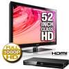 Samsung LN52B550 52" TOC LCD HDTV and Samsung BD-P1600 Blu-Ray Player Bundle(FREE SHIPPING)