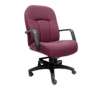 OfficeMax Executive High Back Chair, Burgundy