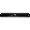 Single-disc black Blu-ray Disc player