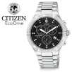 Citizen Eco-Drive AT0510-59E Riva Collection Caliber H500 Chronograph Movement Diamond Bezel Black