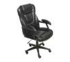 Nazario Bonded Leather Executive Chair, Black