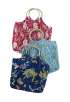 Only Necessities Crinkle Cotton Gauze Carryall Tote Handbag