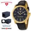 Swiss Legend 50028-YG-03-ABR01M President Collection Swiss Made Mens Watch
