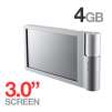 iriver SPINN 4GB Multimedia Player (Silver) - 3.3" Touchscreen AMOLED Display