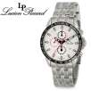 Lucien Piccard 28165SL ChronoTach Collection Professional Chronograph Stainless Steel Mens Watch
