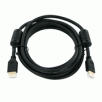3-Pack 6-Foot Gold-Plated HDMI Cable Male to Male 28AWG with Ferrite Core