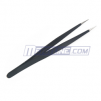 High Precision Anti-static Stainless Steel Tweezers (Black)