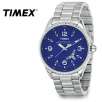 Timex T2G581 Perpetual Calendar Collection Blue Dial Indiglo Night-Light 100M Mens Watch