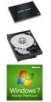 Super Talent 64GB UltraDrive SSD Solid State Drive + Western Digital 640GB HDD + Windows 7 Home Premium Bundle