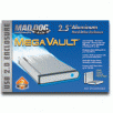 Mad Dog Multimedia MegaVault 2.5 inch Anodized USB 2.0 Hard Drive Enclosure