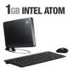 Asus EBXB202-BLK EeeBox Desktop PC - Intel Atom N270 1.6GHz, 1GB DDR2, 160GB HDD, GNU Linux
