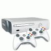 Refurbished XBox 360 Platinum w/20GB, 2 Wireless Controllers & Headset