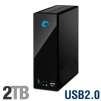 Seagate ST320005MNA10G-RK Black Armor 110 NAS Enclosure - 2TB, 7200 RPM, Ethernet, Black
