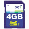PQI 4GB SDHC Class 6 Memory Card