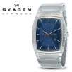 Skagen Denmark 747LSXN Sport Collection Chronograph Blue Dial Stainless Steel 100M Mens Watch