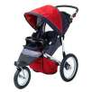 Schwinn Free Wheeler AL Single Swivel Jogging Stroller - Red/Black