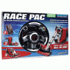 Gamester Race Pac Racing Wheel/Seat/Pedals for PS2 & Xbox