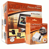8" Smartparts 128MB 800x600 Digital Photo Frame & Printer Geek Kit w/Bonus Cartridge-View & Print Directly from Frame!