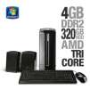 Gateway SX2300-01u Desktop PC - AMD Phenom X3 8550 2.2GHz, 4GB DDR2, 320GB HDD, DVDRW, Windows 7 Home Premium 64-bit