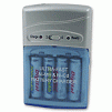 Ni-MH/Ni-Cd 2-hr Battery Charger + 4 Ni-MH 2000mAh Batteries