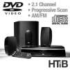 Klipsch CS-500 DVD Home Theater System - 2.1 Channel, Progressive Scan, AM/FM, Remote Control