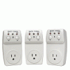 Remote Controlled Switch Socket - 3-Pack