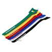 Hook & Loop Fastening Ties 6inch, 6pcs/Pack - 6 colors