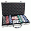 Deluxe 300-Piece Poker Game Set w/Dice, Cards