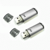 2 Pack PQI U172 Traveling Disk 1GB USB Flash Drive, Silver