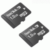 2 Pack - Sandisk 1GB microSD Card with SD Adapter