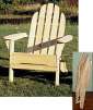 Classic Cedar Folding Adirondack Chair