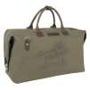 Tommy Bahama Leather Trimmed Weekender Duffle in Olive or Khaki