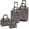 Travelers Club Zambia Frameless Feather-Lite 4-Piece Luggage Set
