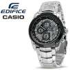 Casio EF-524GF-7A Edifice Collection Professional Chronograph Carbon Fiber Dial Black Mens Watch