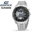 Casio EF543D-2A Edifice Collection Professional Chronograph Black IP Tachymeter 100M Mens Watch