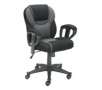 OfficeMax Mesh Task Chair, Black & Gray