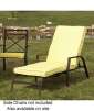 Calabria Black/Buttercup Outdoor Lounge Chair