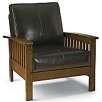 Mission Leather Chair