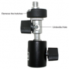 Ball Head Umbrella / Flash Mount / Holder / Bracket / Tripod For Professional Photographer