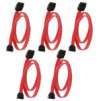 MWAVE (GENERIC) 18 inch Serial Ata Hard Drive Cable - 5 pcs