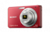 Sony Cyber-shot DSC-W180/R 10.1 MP Camera (Red) - Refurbished